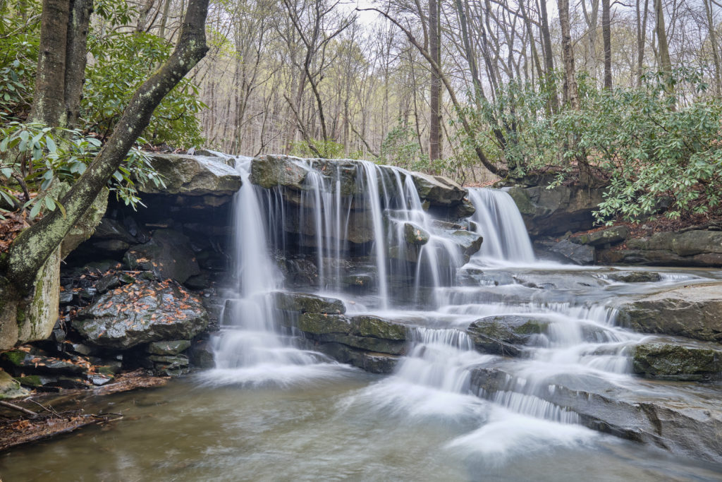 waterfall at Ohiopyle State Park