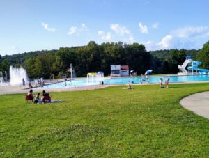 Little Buffalo State Park Pool With Water Slides