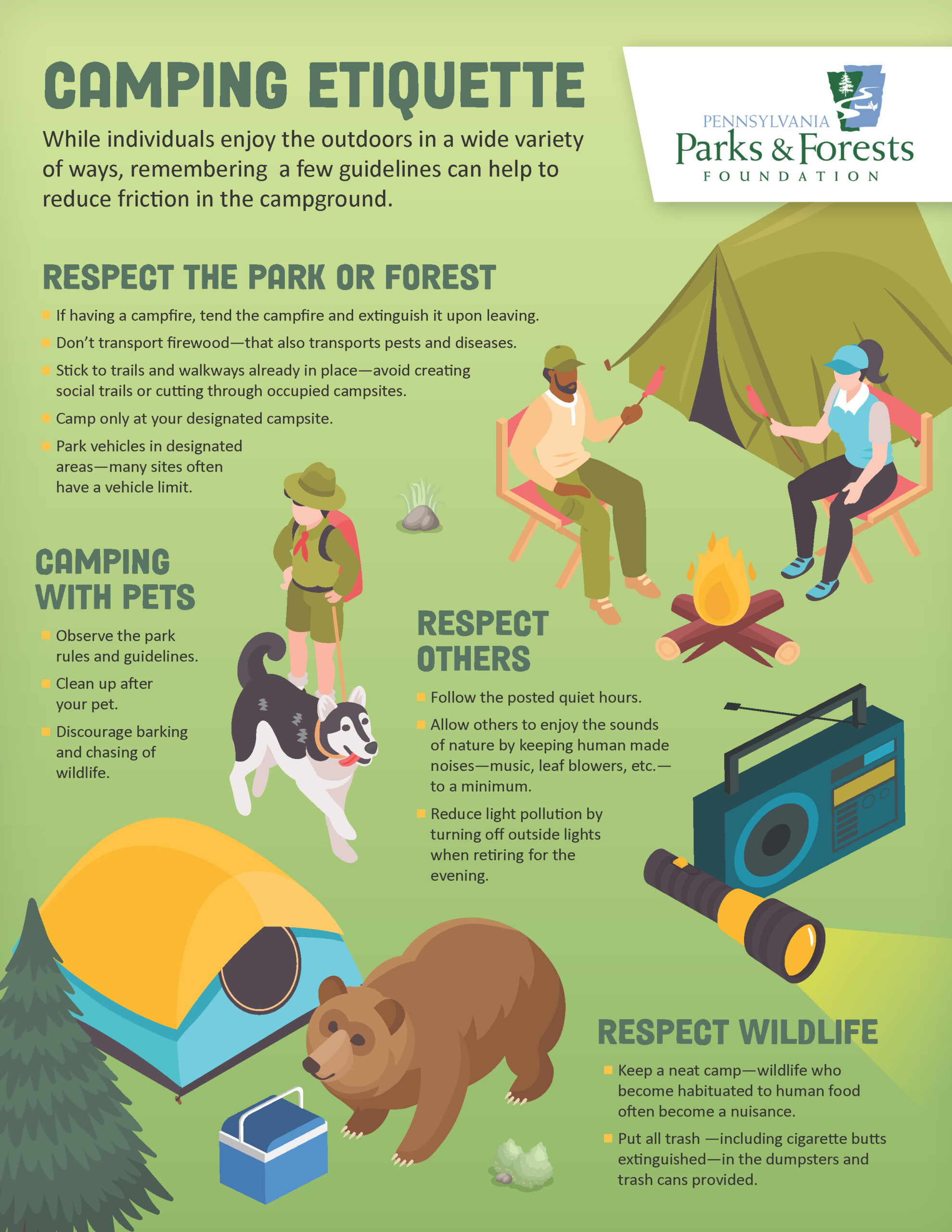 camping etiquette 2023