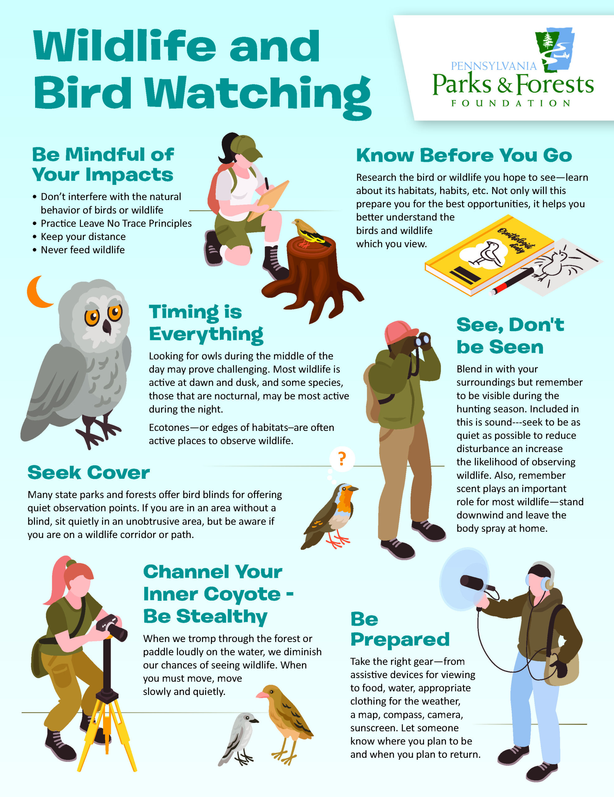 wildlife and birdwatching