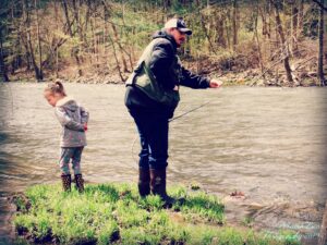 MarieMiller.WhatParksMean.LittlePine fishing people kids