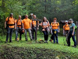 20250822 KTA Trail Work by Al Germann 2