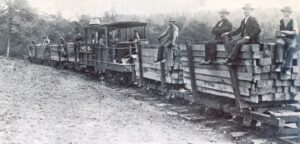 Laurel Hill Lumber Co train