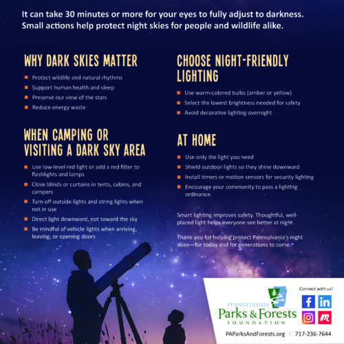 keep the dark skies dark